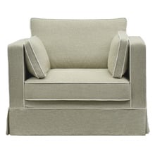 Sand Stevenson Slipcover Armchair